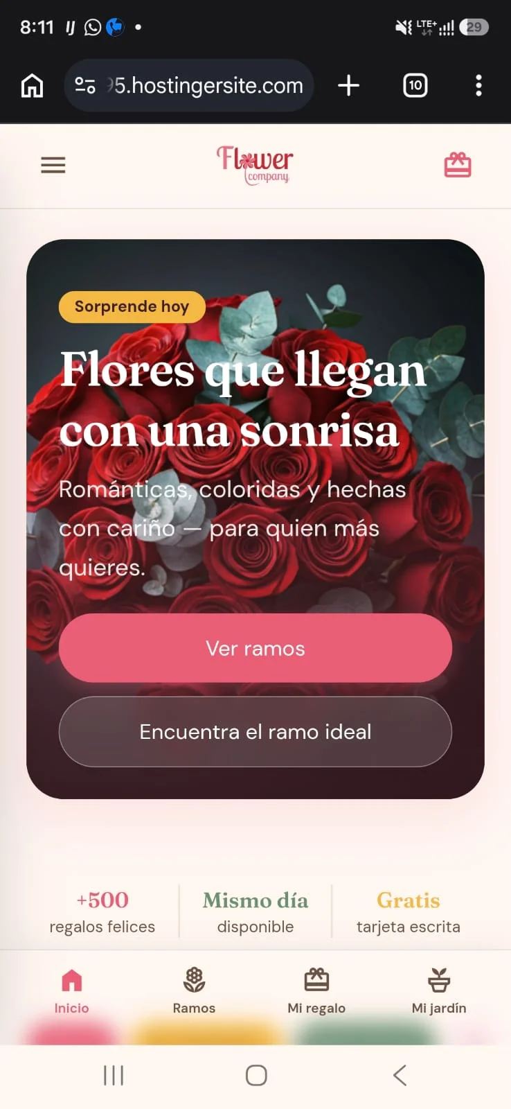 Flor de Mayo · Floristería